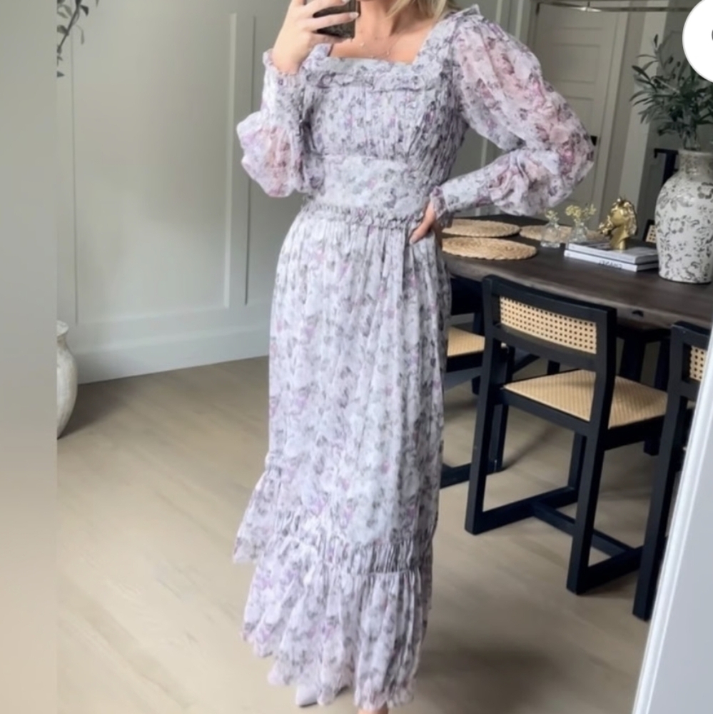 Ivy City Co. Viola Dress Long Floral